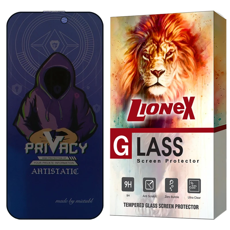 محافظ صفحه نمایش لایونکس مدل PRML مناسب برای گوشی موبایل اپل iPhone 15 Pro