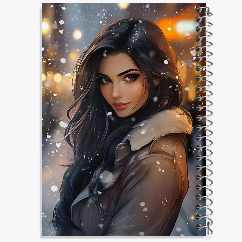 دفتر شطرنجی 50 برگ خندالو طرح دخترانه کد F7785