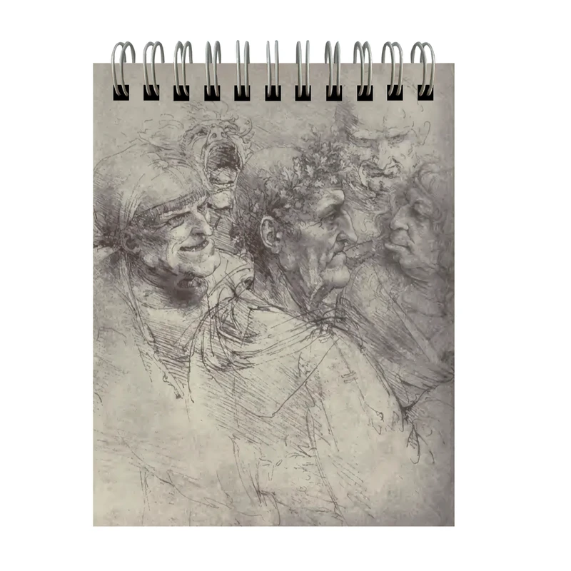 دفتر طراحی 40 برگ مدل طراحی دوستان سزار داوینچی کد C7-16