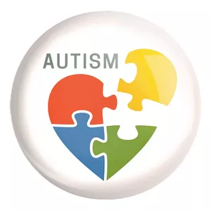 پیکسل خندالو طرح اتیسم Autism کد 26739 مدل بزرگ