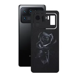 Remax cover sticker Leth model black rose design suitable for Xiaomi Mi 11 Ultra mobile phone