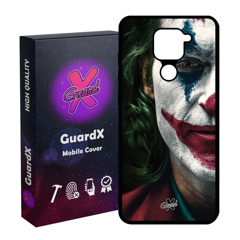 کاور گارد ایکس طرح Joker مدل Glass10165 مناسب برای گوشی موبایل شیائومی Redmi Note 9