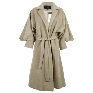 پالتو زنانه عصر جدید مدل 3011-1 رنگ کرم