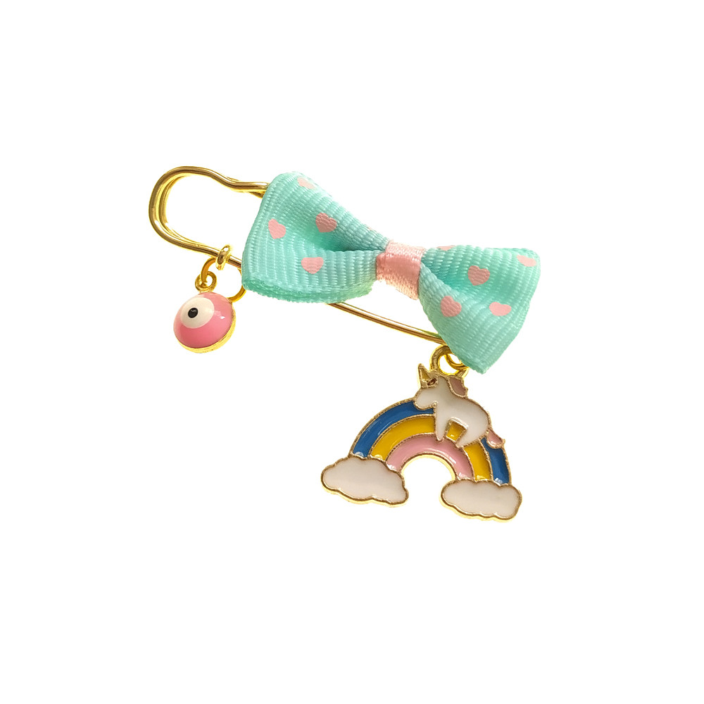 سنجاق سینه دخترانه مدل ابر و چشم نظر سنجاق سینه دخترانه مدل ابر و چشم نظر