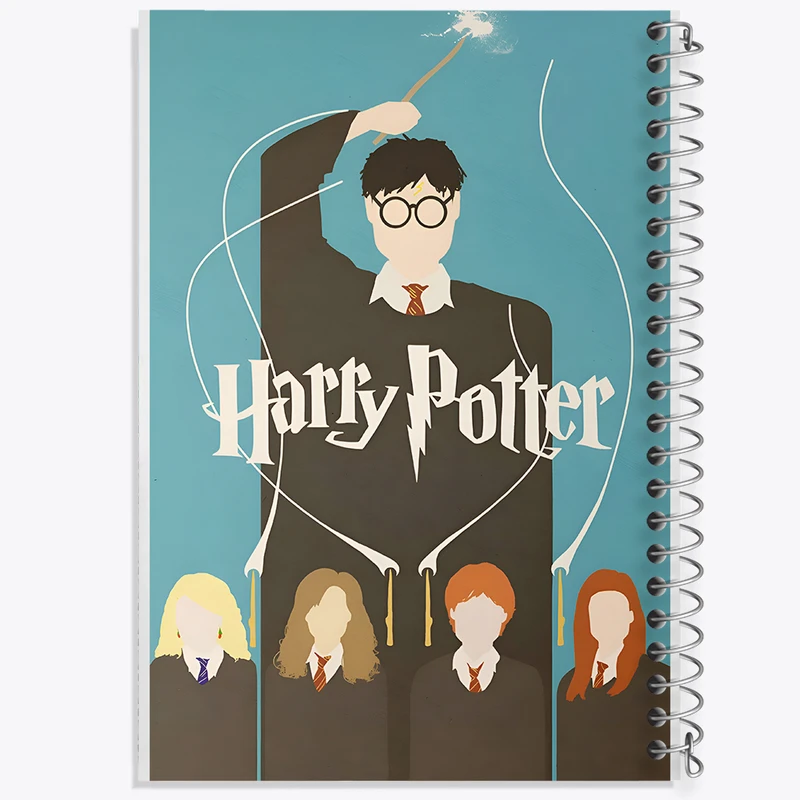 دفتر مشق 100 برگ خندالو طرح هری پاتر (Harry Potter) کد N3144