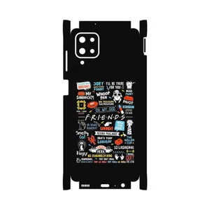 MAHOOT Friends 2-FullSkin Cover Sticker for Samsung Galaxy A12 Nacho