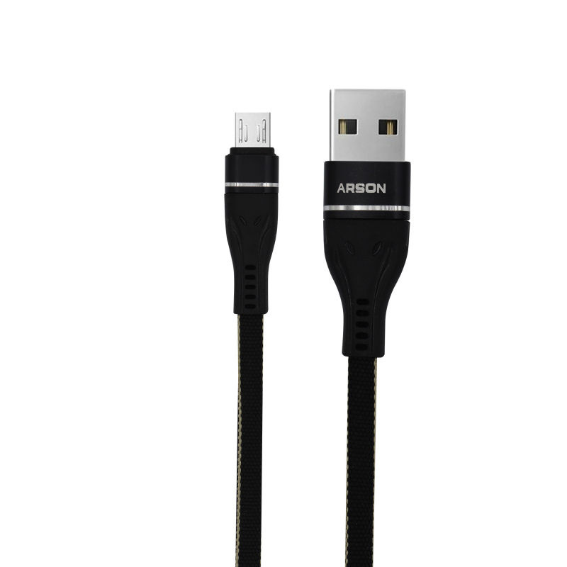 کابل تبدیل USB به microUSB آرسون مدل AN-CA3 طول 1متر بسته 10 عددی