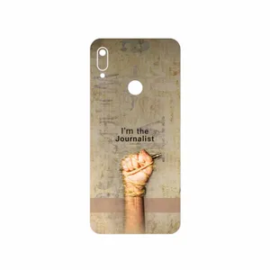 MAHOOT Journalist Cover Sticker for Huawei Y6 Prime 2019