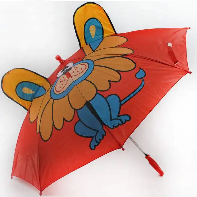 چتر بچگانه مدل سه بعدی فانتزی طرح شیر گلی کد B