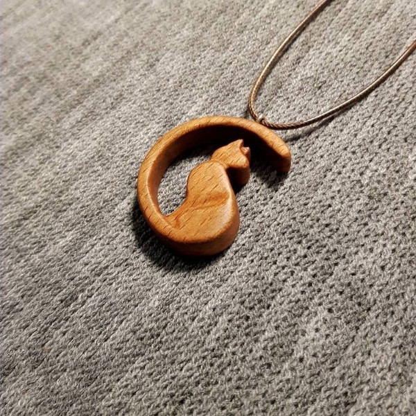 گردنبند مدل گربه