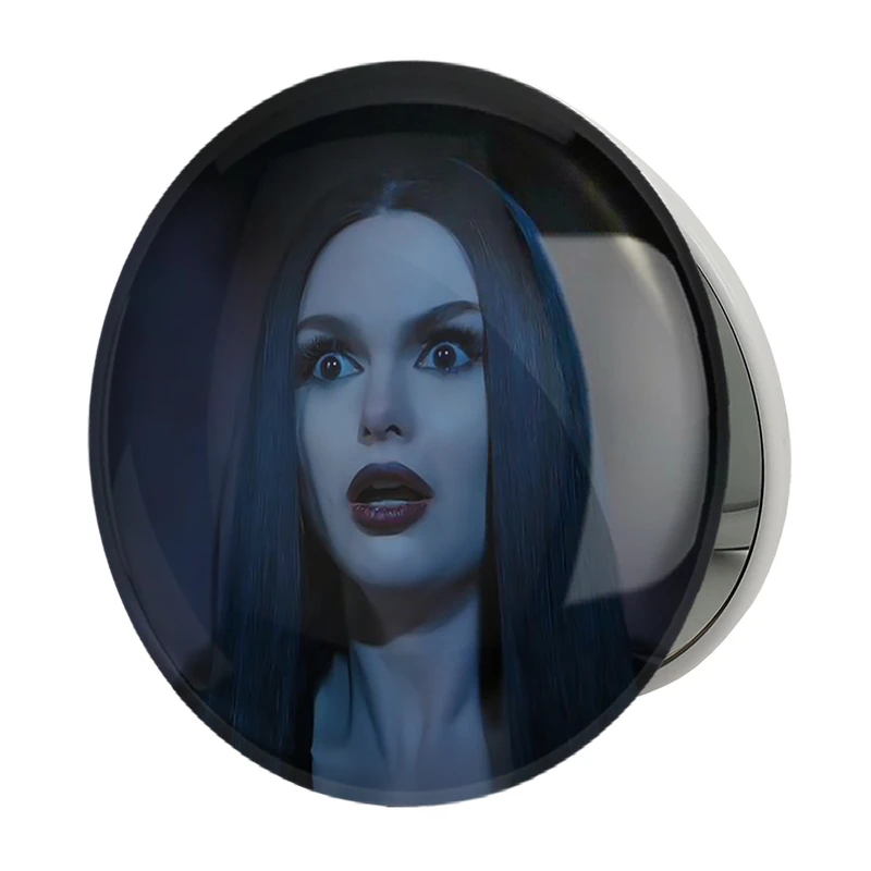 آینه جیبی خندالو طرح مورتیشا ونزدی Wednesday مدل تاشو کد 22047 