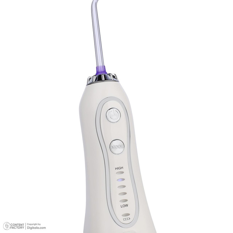دستگاه شست و شوی دهان و دندان شارژی اچ تو اوفلس مدل HF-6 PRO به همراه 12 سری