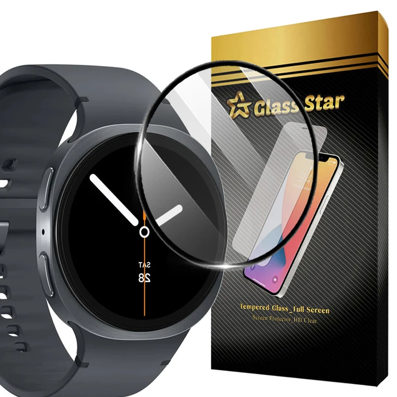 محافظ صفحه نمایش گلس استار مدل GWPM مناسب برای ساعت هوشمند سامسونگ galaxy watch 8 40mm