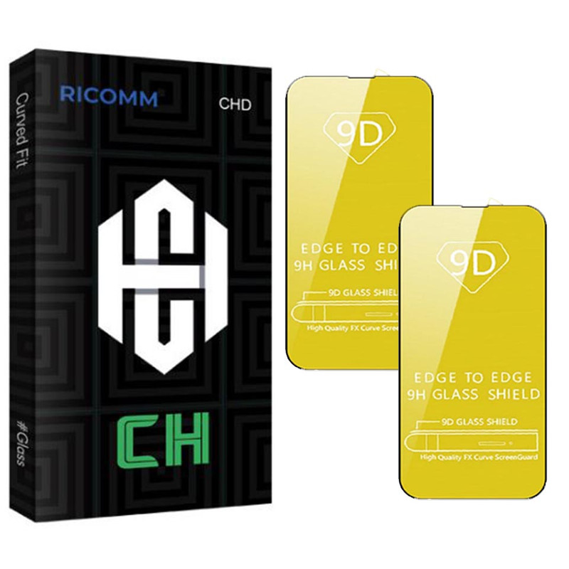   محافظ صفحه نمایش گوشی ریکام مدل CH مناسب برای گوشی موبایل اپل iPhone 14promax مجموعه 2 عددی
