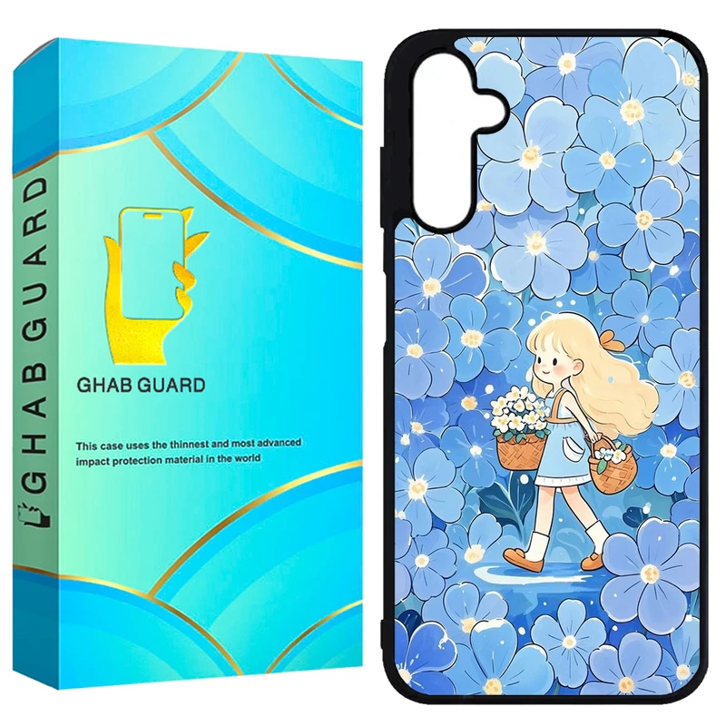 کاور قاب گارد طرح دختر مدل GCHPA25 مناسب برای گوشی موبایل سامسونگ Galaxy A25