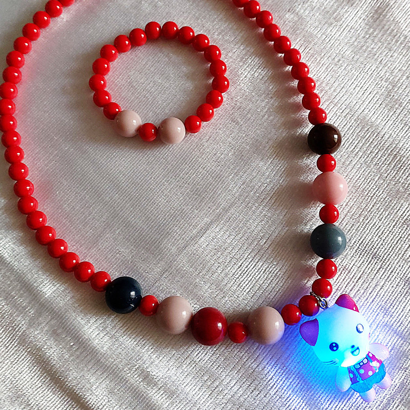 نیم ست دخترانه طرح گربه کد 01