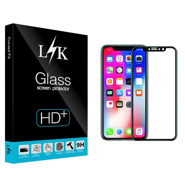 محافظ صفحه نمایش ال کی مدل +HD مناسب برای گوشی موبایل اپل iphone X