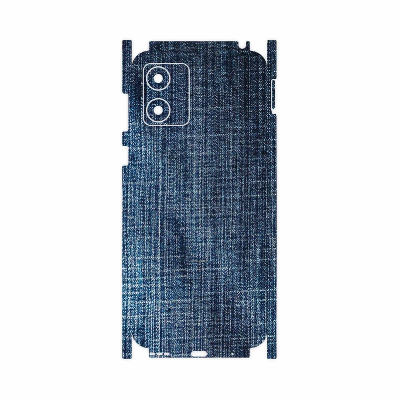 برچسب پوششی ماهوت مدل Fabric Texture 3-FullSkin مناسب برای گوشی موبایل موتورولا Moto E13