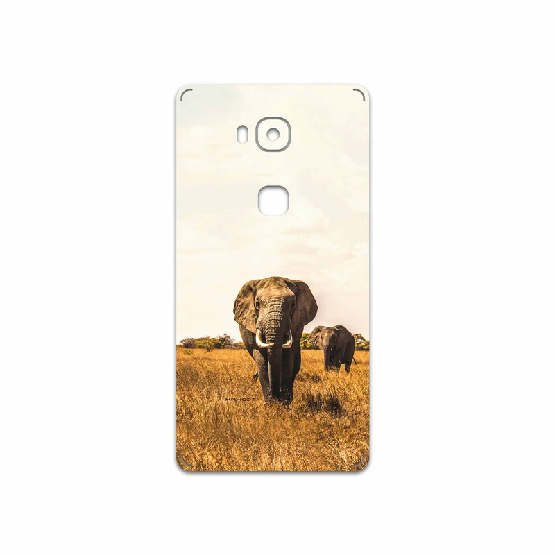 برچسب پوششی ماهوت مدل Elephant مناسب برای گوشی موبایل آنر 5X