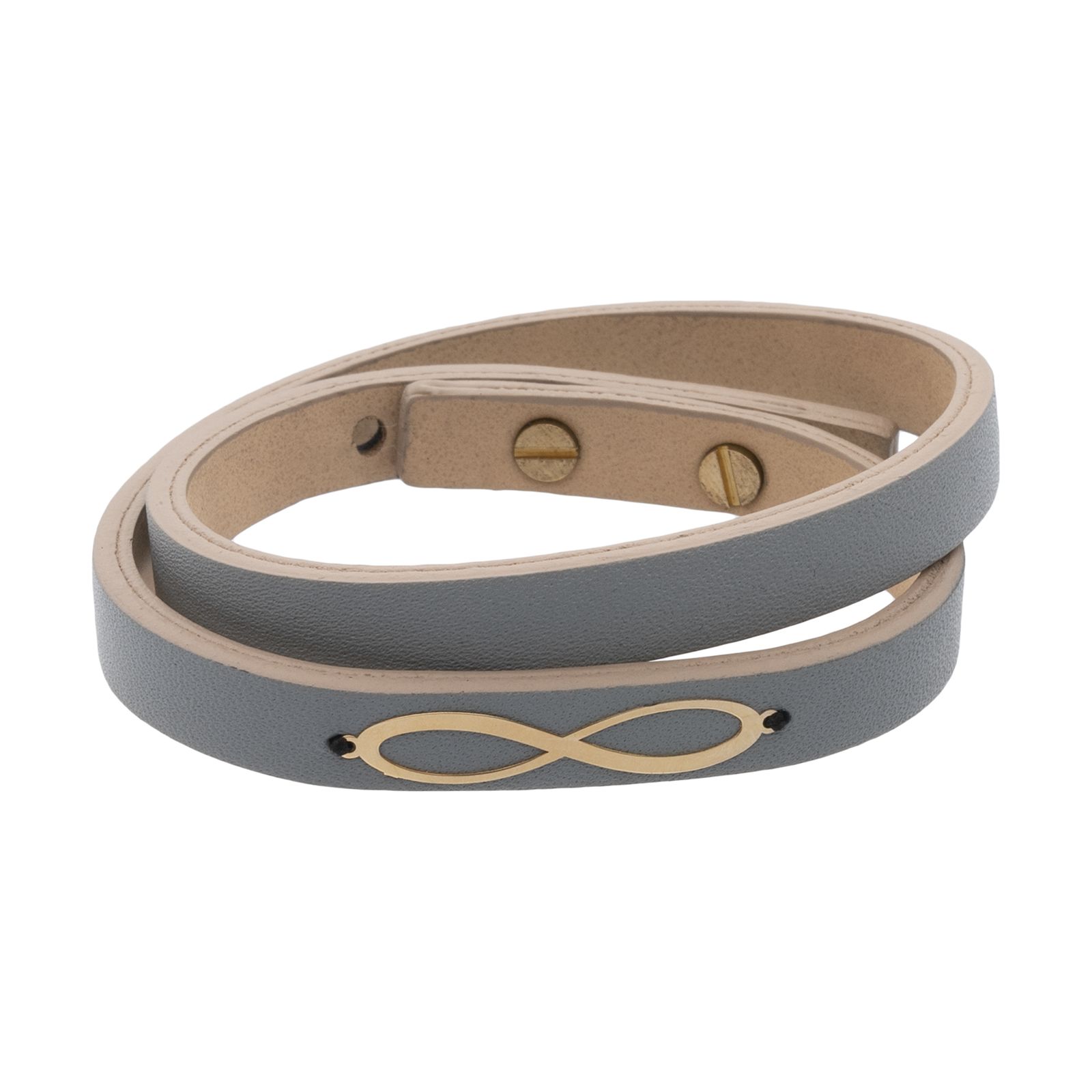 دستبند طلا 18 عیار مردانه مایا ماهک مدل MB1518 -  - 1