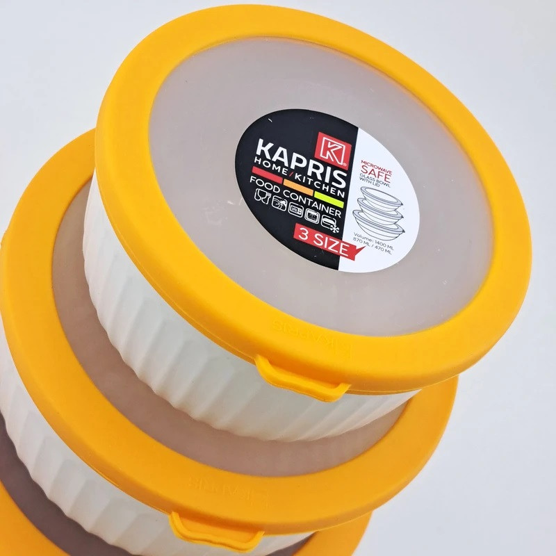 ظرف نگهدارنده کاپریس مدل پرایم مجموعه 3 عددی