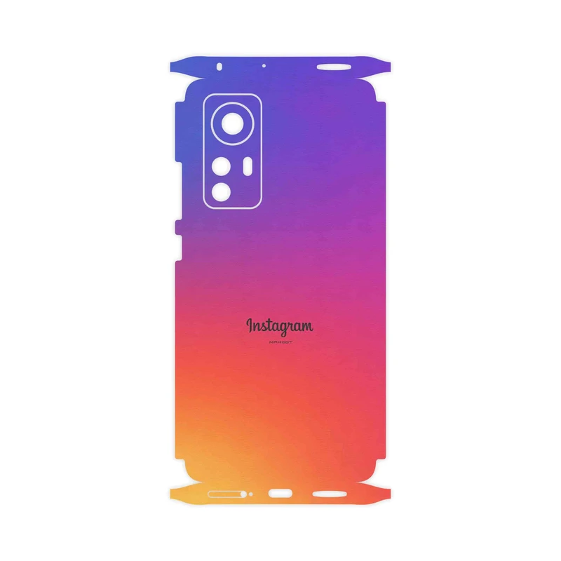 برچسب پوششی ماهوت مدل Instagram-FullSkin مناسب برای گوشی موبایل شیائومی 12X