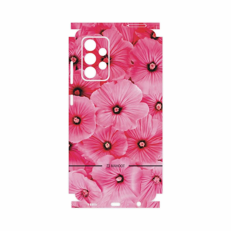 برچسب پوششی ماهوت مدل Pink-Flower-FullSkin مناسب برای گوشی موبایل سامسونگ Galaxy A52 5G