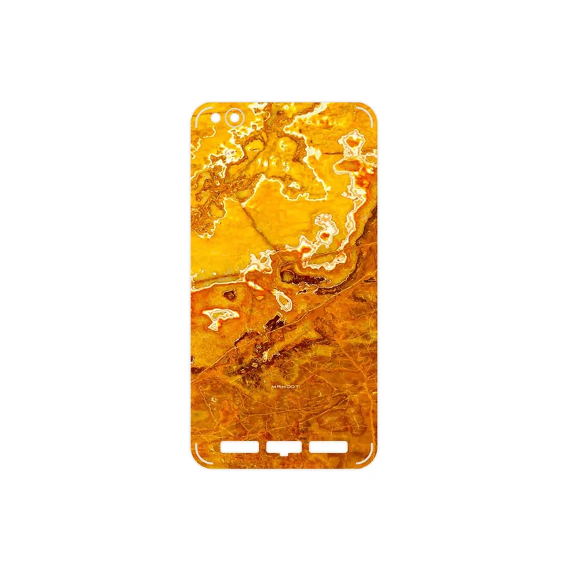 برچسب پوششی ماهوت مدل Gold Marble مناسب برای گوشی موبایل شیائومی Redmi 5A