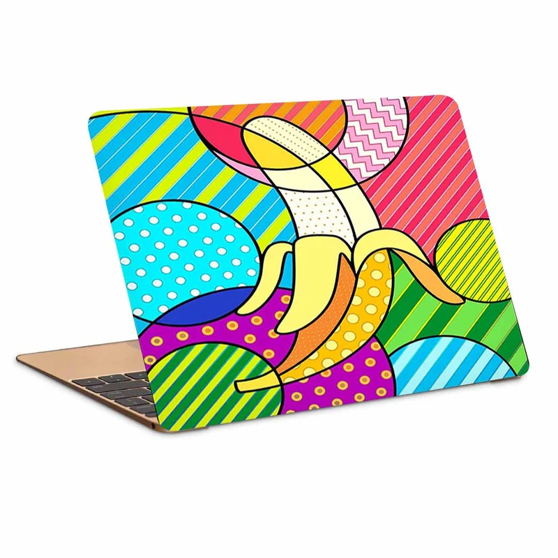استیکر لپ تاپ طرح فانتزی موز مناسب برای لپ تاپ 15.6 اینچ