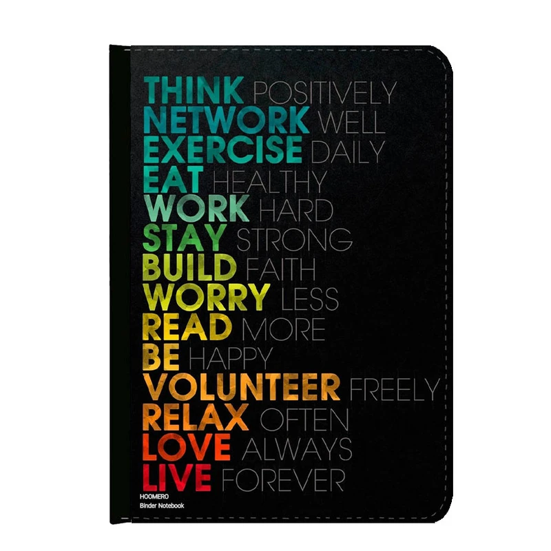 کلاسور هومرو مدل KL1370 طرح جملات انگیزشی و بیزینس