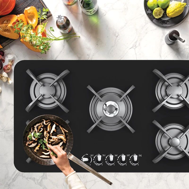 عکس شماره 4 : اجاق گاز صفحه ای پنج شعله کن مدل ig-8507