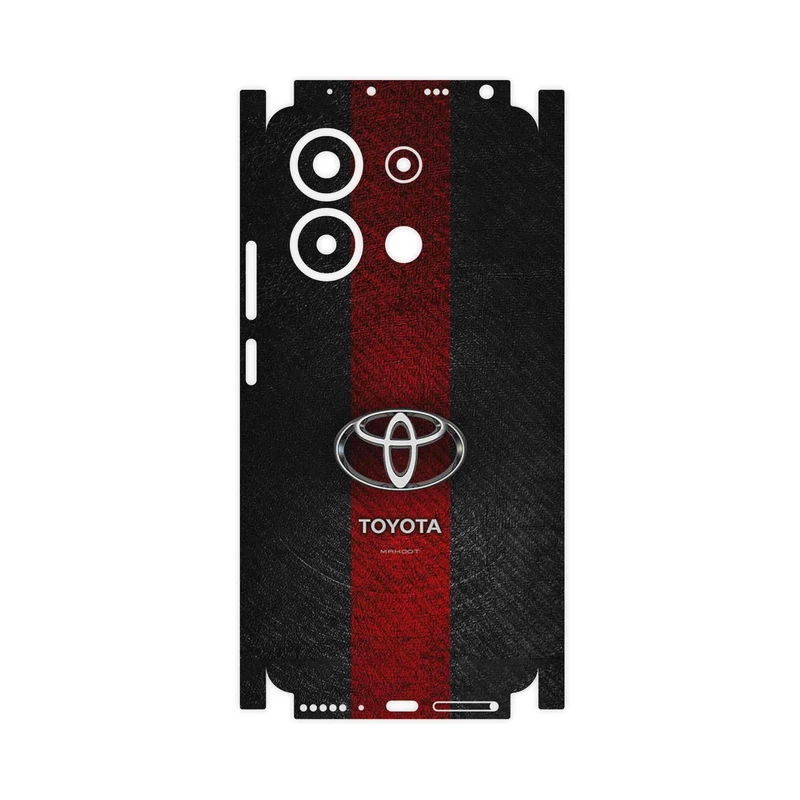 برچسب پوششی ماهوت مدل TOYOTA_Logo-FullSkin مناسب برای گوشی موبایل شیائومی Redmi Note 13 4G