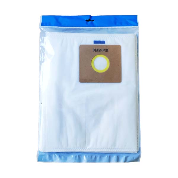 پاکت جاروبرقی دیاموند مدل micro dustbag بسته 5 عددی مناسب برای جاروبرقی دیاموند و پاسا