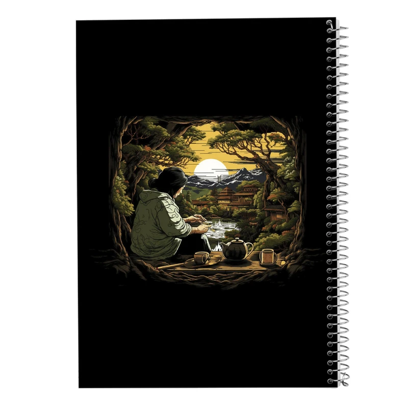 دفتر نقاشی 50 برگ مدوپد مدل Ghibli کد DF2386