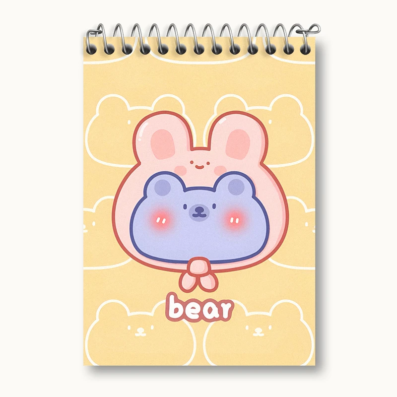 دفتر یادداشت 50 برگ خندالو طرح خرس و خرگوش کد N3978