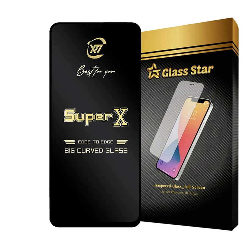 محافظ صفحه نمایش گلس استار مدل SUPERXS مناسب برای گوشی موبایل ریلمی C55
