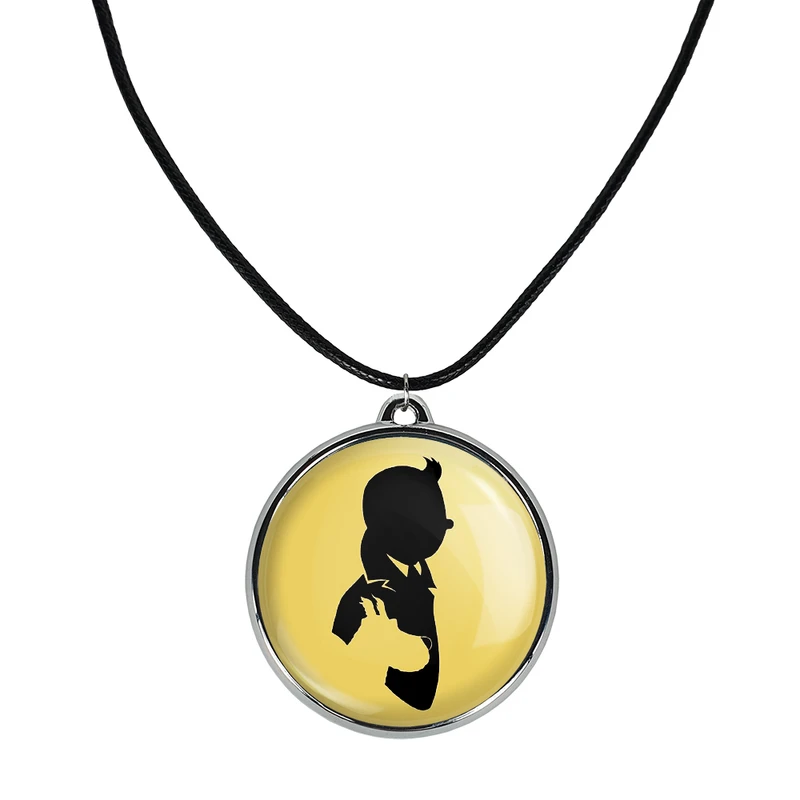 گردنبند خندالو مدل ماجراهای تن تن کد 33403341