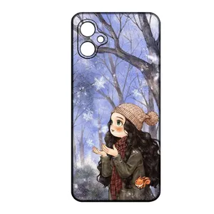 کاور طرح دخترانه کد 170 مناسب برای گوشی موبایل سامسونگ Galaxy A07