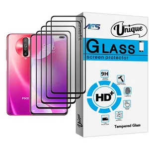 AFS Unique Glass MIX004 Screen Protector For Xiaomi Poco X2 Pack Of 4