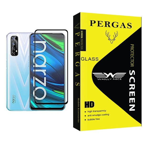 محافظ صفحه نمایش وایلی نایس مدل Pergas Glass MIX001 مناسب برای گوشی موبایل ریلمی Narzo 20 Pro
