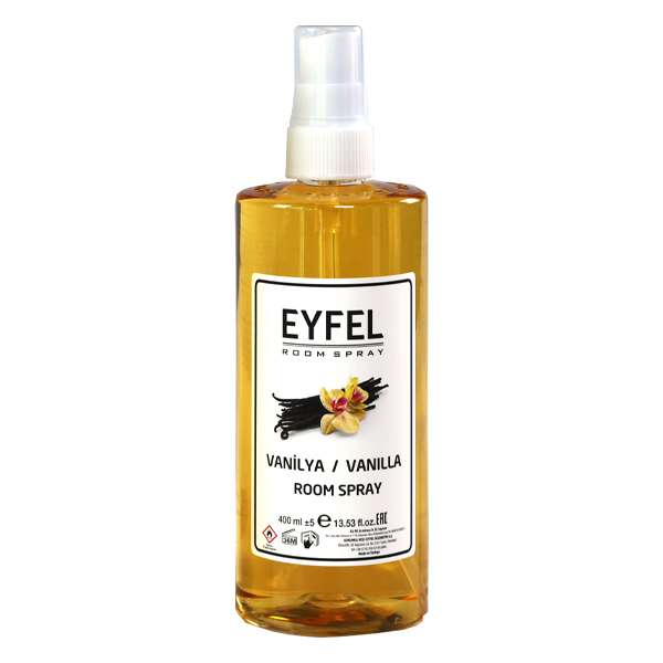 اسپری خوشبو کننده و تصفیه کننده هوا ایفل مدل Vanilla رایحه وانیل حجم 400 میلی لیتر اسپری خوشبو کننده و تصفیه کننده هوا ایفل مدل Vanilla رایحه وانیل حجم 400 میلی لیتر