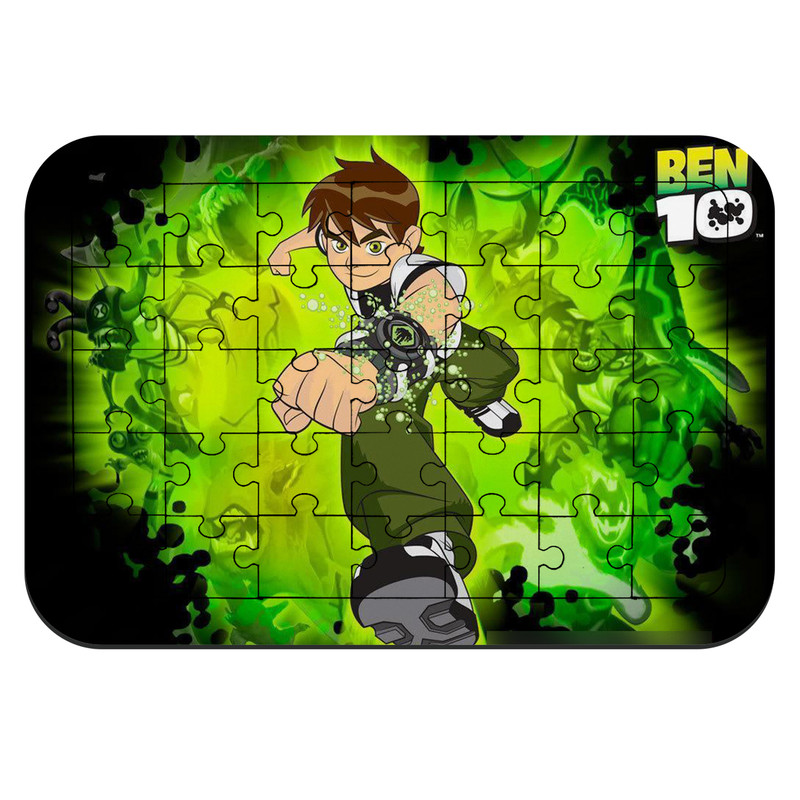 پازل 35 تکه طرح انیمیشن BEN-10 مدل NI1609 