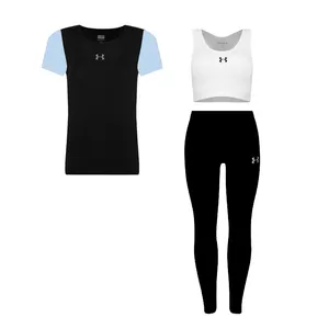 ست 3 تکه لباس ورزشی زنانه مدل 7101-4101-1801