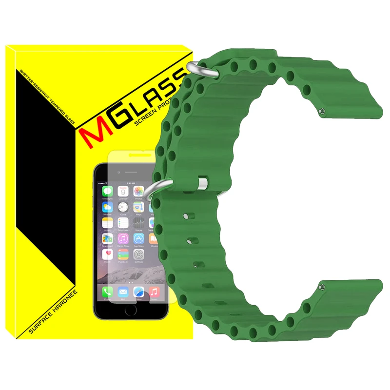 بند ام‌گلس مدل Ocean مناسب برای ساعت هوشمند میبرو C2