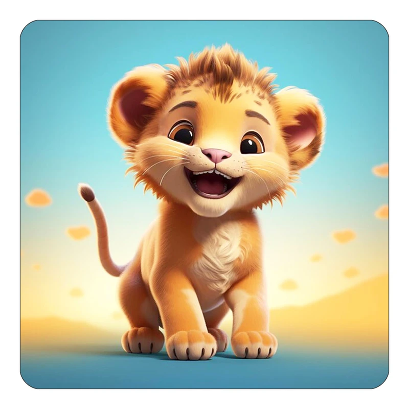 مگنت کاکتی طرح حیوانات کارتونی مدل mp27322