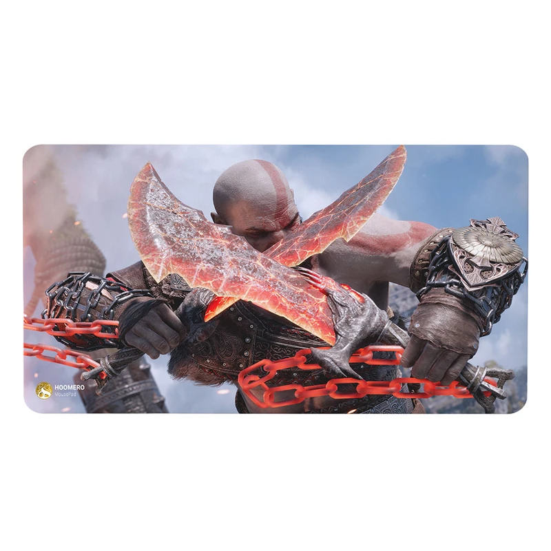 ماوس پد هومرو مدل MX1966 طرح بازی خدای جنگ