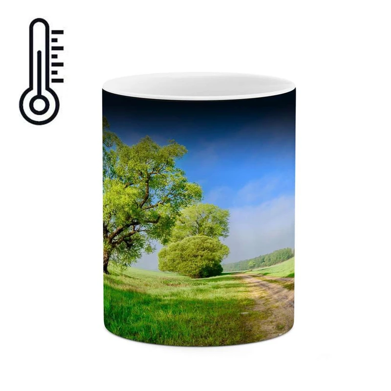 ماگ حرارتی کاکتی مدل منظره کد mgh13212