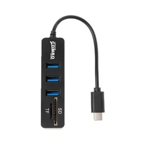 هاب 5 پورت USB-C کمبو مدل 480Mbps