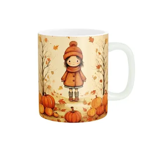 ماگ طرح پاییزی کد 1028