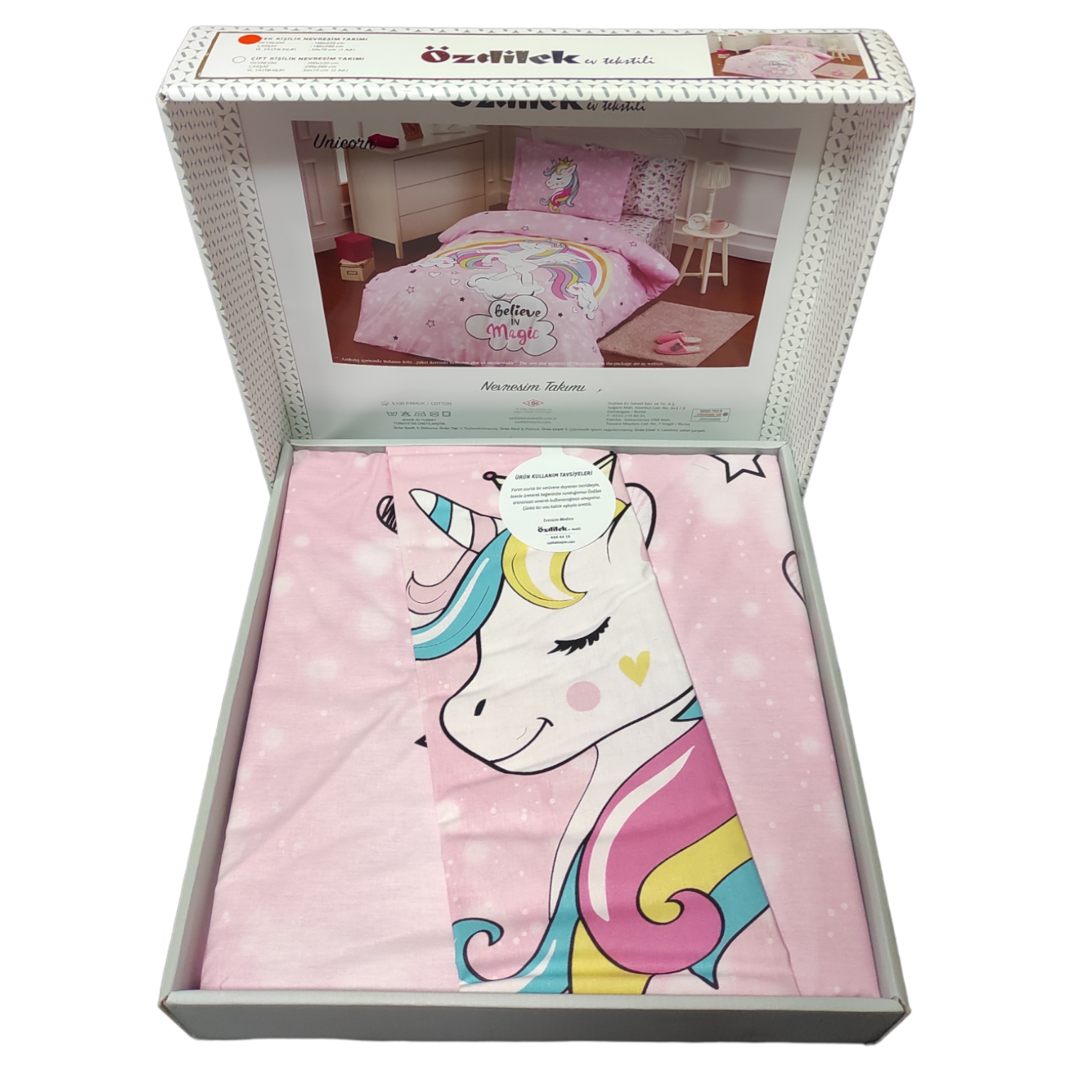 سرویس روتختی ازدیلک مدل Unicorn V2 تک نفره 3 تکه